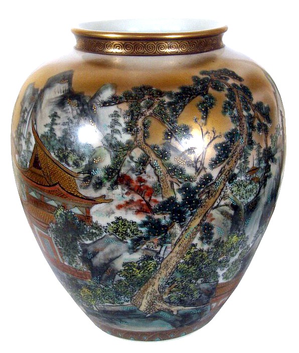 japanese antique porcelain vase