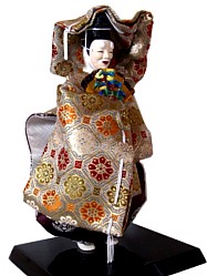 Japanese Noh theatre doll, 1960's. 