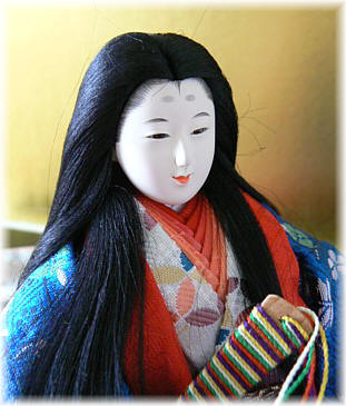 Japanese Empress doll bu Emi Wada, 1970's