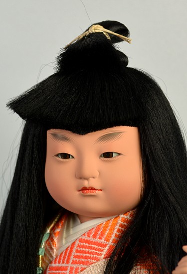 japanese doll of a young samurai MAIGEN