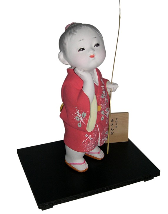 Japanese clay doll