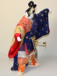 Japanese kimekomi doll, 1950's. 