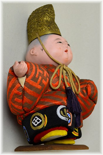 japanese antique doll of a dancer