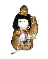 Japanese  antique Kimekomi Doll, 1930's