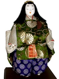 japanese antique doll of a prince, 1930's. 