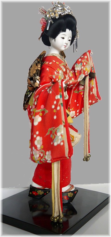 Japanese antique MAIKO  dol, 1920-30'sl