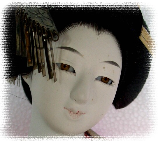 japanese antique doll of Meiji period, 1900's