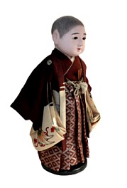 Japanese Ichimatsu Boy Doll, 1930's
