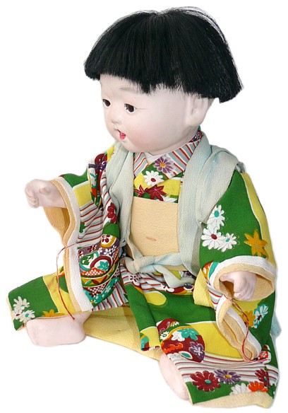 japanese antique ichimatsu doll, 1930's 