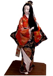 Japanese antique doll, 1930's
