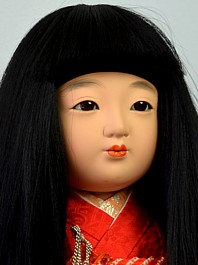 japanese traditiinal Ichimatsu doll, vintage