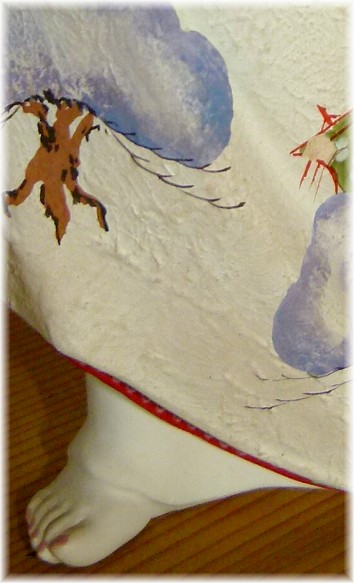 japanese hakata clay doll details