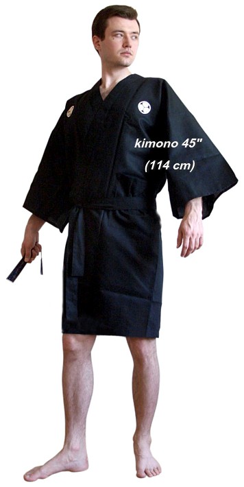 japanese short man's kimono. The Japonic Online Shop
