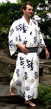 man's kimono