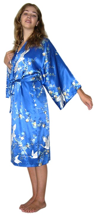 japanese silk modern short kimono