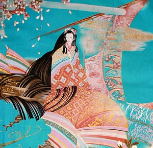 japanese yukata fabric design pattern