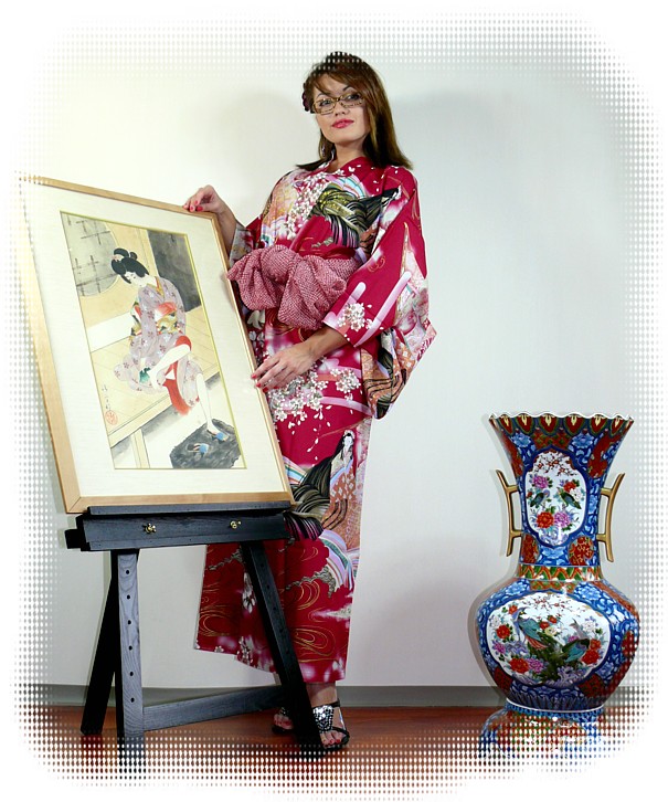 japanese cotton kimono