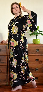 japanese cotton kimono for woman