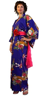 japanese modern cotton kimono Origamii