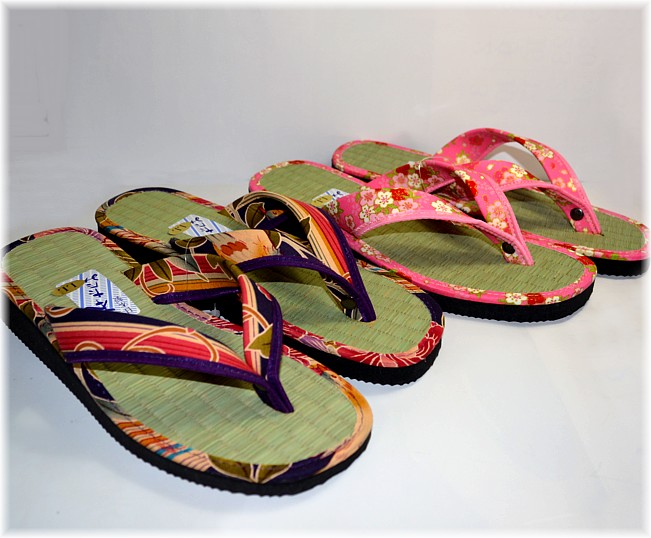 japanese straw sandals zori, modern