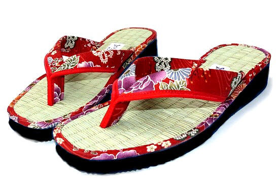 japanese straw sandals