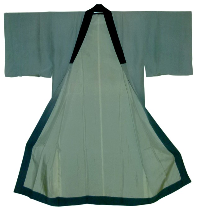 japanese man's silk kimono