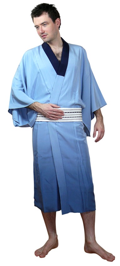 japanese man's silk kimono and obi sash belt. The Kimono From Japan Online Store