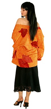 japanese lady's tradtional hand made silk kimono jacket HAORI
