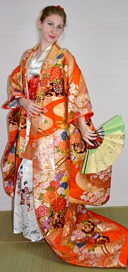 japanese woman's wedding kimono gown. The Kimono From Japan Online Store
